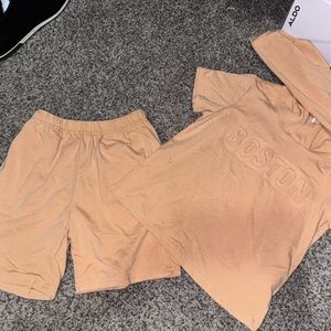 Kids hoodie and shorts set